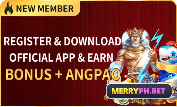 register & download app bonus for new member merryph